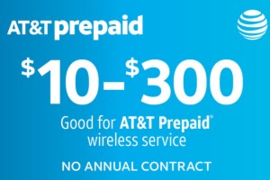 AT&T or Cricket Wireless Prepaid Phone Cards (Various Amounts, Email Delivery) 12% Off