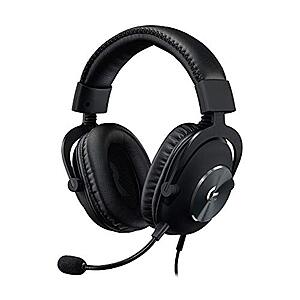 Logitech G Pro X Wired 7.1 Surround Sound Gaming Over-Ear Headset for Windows $95 + Free Shipping