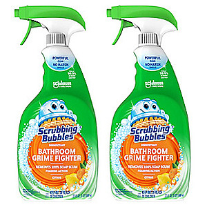 32-Oz Scrubbing Bubbles Disinfectant Bathroom Grime Fighter Spray (Citrus) 2 for $6.25 ($3.12 each) + Free Shipping w/ Prime or on $25+