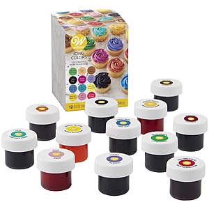 Wilton Icing Colors Food Coloring, 12-Count - $1.79 at Walmart - YMMV