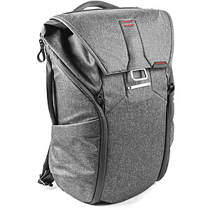 Peak Design 30L Everyday Backpack V1 w/ 15.6" Laptop Compartment (Charcoal) $150 + Free Shipping