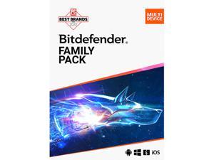 2-Yrs Bitdefender Family Pack 2022 Security Software (15 Devices; Download) $35