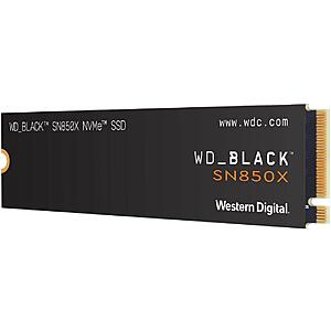 2TB WD Black SN850X NVMe Gen4 SSD @Newegg $200