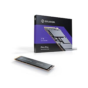 2TB Solidigm P44 Pro NVMe Gen4 SSD @Newegg $130