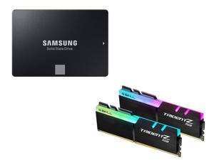 500GB SAMSUNG 860 EVO 2.5" SSD + 16GB G.Skill TridentZ DDR4 3000 Desktop Memory kit $200 AC @Newegg