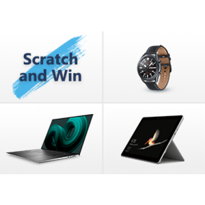 Microsoft Rewards Promotion: 1-Entry to Microsoft Scratch & Win Free (Chances to Earn Points/Prizes)