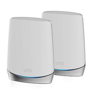 NETGEAR Orbi Whole Home Tri-band Mesh WiFi 6 System (RBK752) – Router with 1 Satellite Extender | Coverage up to 5,000 sq. ft., 40 Devices | AX4200 (Up to 4.2Gbps) $279.99