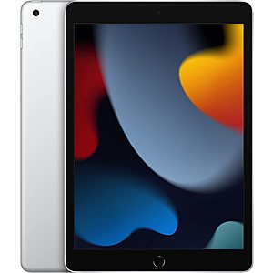 Pre-Order: 64GB Apple 10.2" iPad 9th Gen WiFi Tablet (2021 Model) $299 + Free Shipping