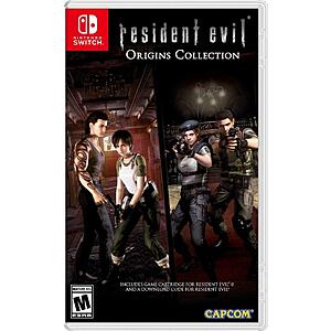 Resident Evil Origins Collection: Resident Evil + Resident Evil 0 (Nintendo Switch) $22.99 @ GameStop
