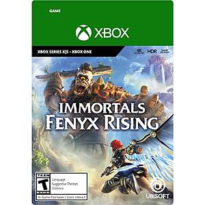 Xbox Digital Game Codes: Immortals Fenyx Rising or Watch Dogs: Legion $14.99 each @ Best Buy