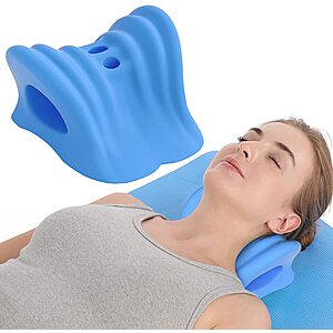 Cervical Neck Traction Memory Foam Pillow $8.50 at Amazon