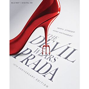 Blu-ray + Digital HD Film: The Devil Wears Prada $4 + Free S&H on $35+