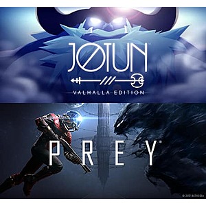Digital PC Games: Prey (2017), Jotun: Valhalla Edition & Redout: Enhanced Edition Free