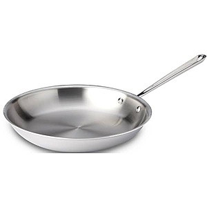 All-Clad Factory 2nds Sale: 12" D3 Stainless Steel Frying Pan $76.46 & More + Free S/H on $60+