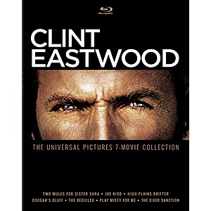 Clint Eastwood: The Universal Pictures 7-Movie Collection (Blu-ray) $14.45 + Free Shipping