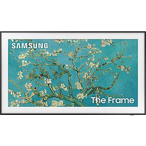 Deal of the day for Prime Members: SAMSUNG 55-Inch Class QLED 4K The Frame LS03B Series, Quantum HDR, Art Mode, Anti-Reflection Matte Display, Slim Fit Wall Mount Include - $987