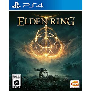 Elden Ring (PS4 Physical Disc w/ Free Digital Upgrade to PS5 Version) $19.99 @ Amazon