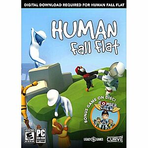 Boxed PC Game (w/ Steam Digital Codes): Human Fall Flat + Bomber Crew $3 + Free Shipping @ VIP Outlet