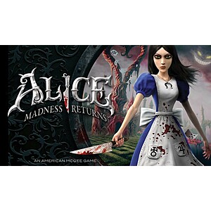 Alice: Madness Returns (PC Digital Download) $1