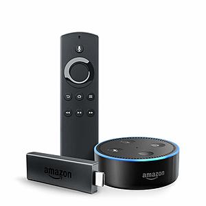 Fire TV Stick With Alexa Voice Remote Plus An Echo Dot For $39.98 Shipped From Amazon After $30 Price Drop! $39.99