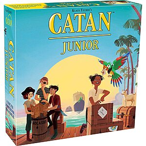 CATAN Junior Board Game | Board Game for Kids Adventure Game for Kids | Ages 6+ | For 2 to 4 players | $14.39 after coupon - $14.39