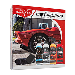 Jay Leno's Garage Essential Detailing Car Care Kit Automotive Cleaner (7 Pieces) $12 YMMV
