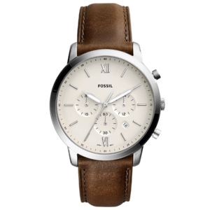 Fossil Neutra Men's Chronograph Watch with Stainless Steel Bracelet or Genuine Leather Band - $68.00 + F/S - Amazon