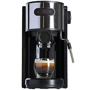 Amazon.com: Coffee Gator Espresso Machine, Quick-Brew Espresso Maker with Milk Frother & 1.3 Liter Removable Water Tank: Home & Kitchen $37.99