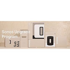 Sonos 30% upgrade credit