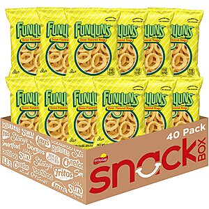 40-Count 0.75-Oz Funyuns Onion Flavored Ring Chips $13.35 w/ S&S + Free Shipping w/ Prime or on $35+