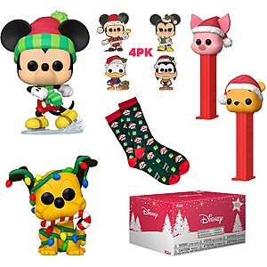 Funko Pop! Disney Holiday Collectors Box w/ 2 Pop! Figures $13.32 + Free Shipping w/ Prime