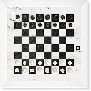 Home Magnetics Magnetic Wall Chess Set (Black, Tan, or White) $40 + Free S&H w/ Amazon Prime