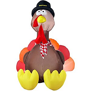 Select Amazon Accounts: 6-Ft Gemmy Airblown Inflatable Original Turkey $18.20