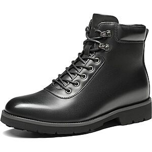 Bruno Marc Men's Motorcycle Oxford Dress Boot $29.89 & More Shipping w/ Prime or on $35+