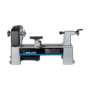 Delta 12 1/2" Industrial Variable Speed MIDI Lathe (46-460) $603 & More + Free Shipping w/ Prime