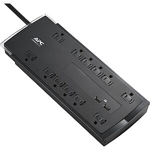 APC Surge Protector Power Strip with USB Ports, P12U2, 4320 Joule, 12 Outlet Surge Protector $26.24 at Amazon