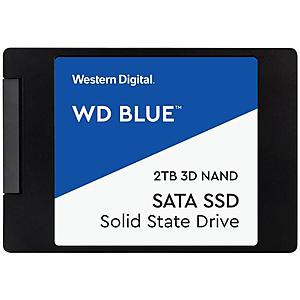 2TB WD Blue 3D NAND Internal SSD - SATA III 6Gb/s 2.5"/7mm Solid State Drive - 189.99 + Free S&H
