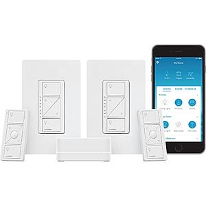 Home Depot Lutron Switches deals ex. Caseta Wireless Smart Lighting Dimmer Switch (2 count) Starter Kit $120 (@ Amazon) , Lutron Maestro Dimmer $27 & more Free Shipping 2-8-18 only