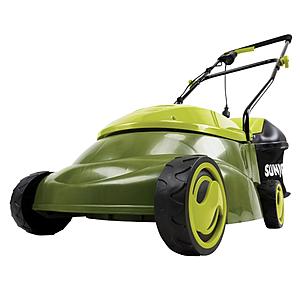 Home Depot Sun Joe 14 in. 12 Amp Corded Electric Walk Behind Push Lawn Mower $69, 18" elec. snow blower $115, & more Free Shipping 10-13-18 only $119