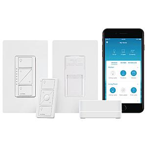 Home Automation Sale: Lutron Caseta Smart Dimmer Switch + Pico Mount $80 & More + Free S/H