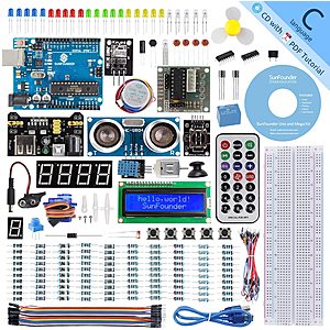 SunFounder R3 Project Complete Starter Kit Compatible with Arduino IDE $26 + Free Shipping