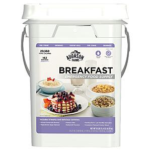 Augason Farms Breakfast Emergency Food Supply 4 Gallon Pail -Amazon $56