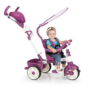 Little Tikes 4-in-1 Sports Edition Trike (Pink/White) $63.14