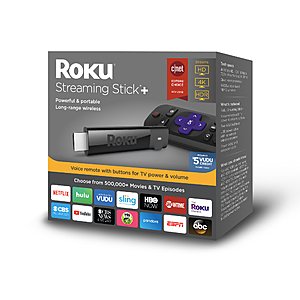 Roku Streaming Stick+ 4K UHD Media Player w/ 3 Months CBS All Access $50 + Free Shipping