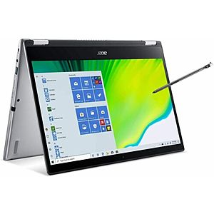 Acer Spin 3 2-in-1 Touchscreen Laptop (Refurb): i5-1035G1, 14" 1080p, 8GB DDR4, 256GB SSD, 2 Year Warranty $408.49 at eBay