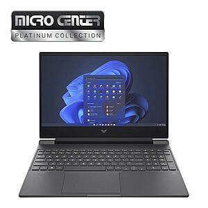 HP Victus 15.6" Gaming Laptop Platinum Collection: Ryzen 5 5600H, 512GB SSD $500 + Free Store Pickup