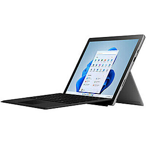 Microsoft Surface Pro 7+ Bundle: 12.3" 3:2 IPS Touch, i5-1135G7, 8GB DDR4, 128GB SSD $589.99