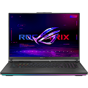 ASUS ROG Strix G15 Gaming Laptop: i9-13980HX, 18" QHD+ 240Hz, 16GB DDR5, 1TB SSD $2100 + Free Shipping