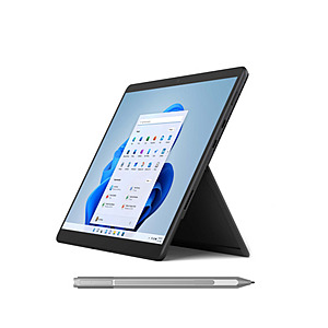 Microsoft Surface Pro 8: 13" 2880x1920 IPS 120Hz, i5-1135G7, 8GB LPDDR4, 256GB SSD w/ Surface Pen $669.99