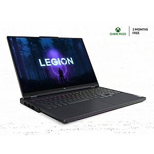Lenovo Legion Pro 7: 16" QHD+ 240Hz, Ryzen 9 7945HX, RTX 4080, 16GB DDR5, 512GB SSD $2068.02